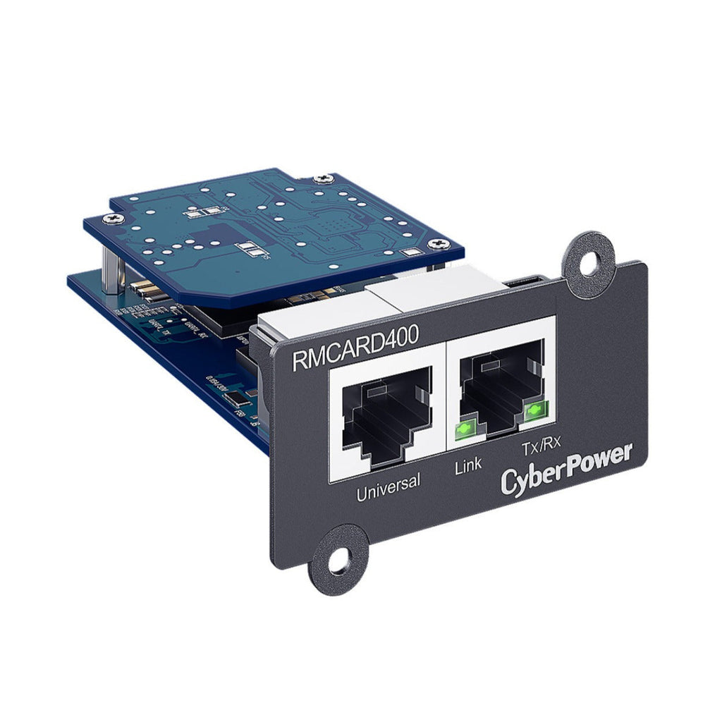 CyberPower RMCARD400 UPS Remote Management Card with Web, CLI and NMS Management