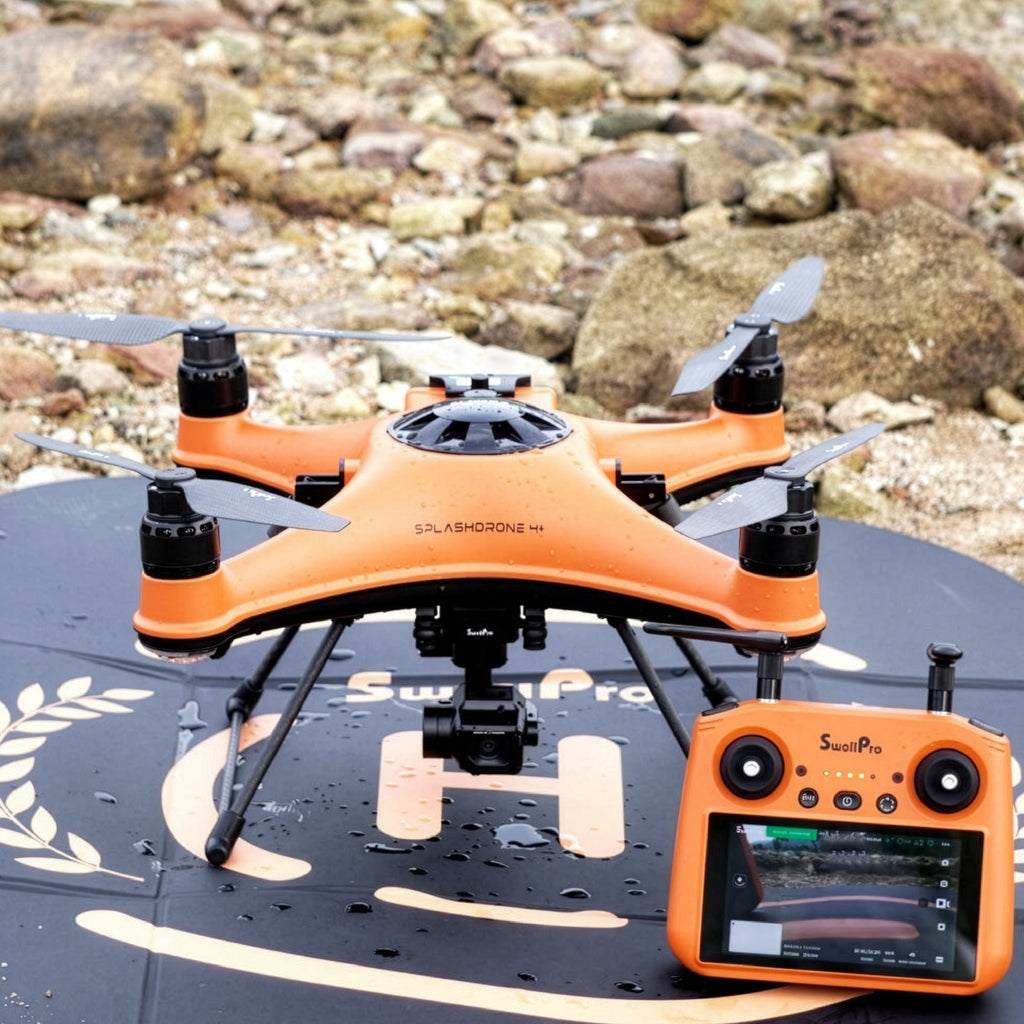 SwellPro SD4+ Waterproof Drone with 7 KM Transmission Range and 4K Camera