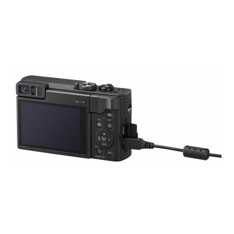Panasonic LUMIX DC-ZS70 Digital Camera, 20.3MP, 4K, LEICA DC VARIO-ELMAR (Black) (Certified Refurbished)