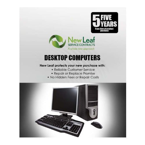 New Leaf 5-Year Computers Service Plan for Products Retailing Under $2000