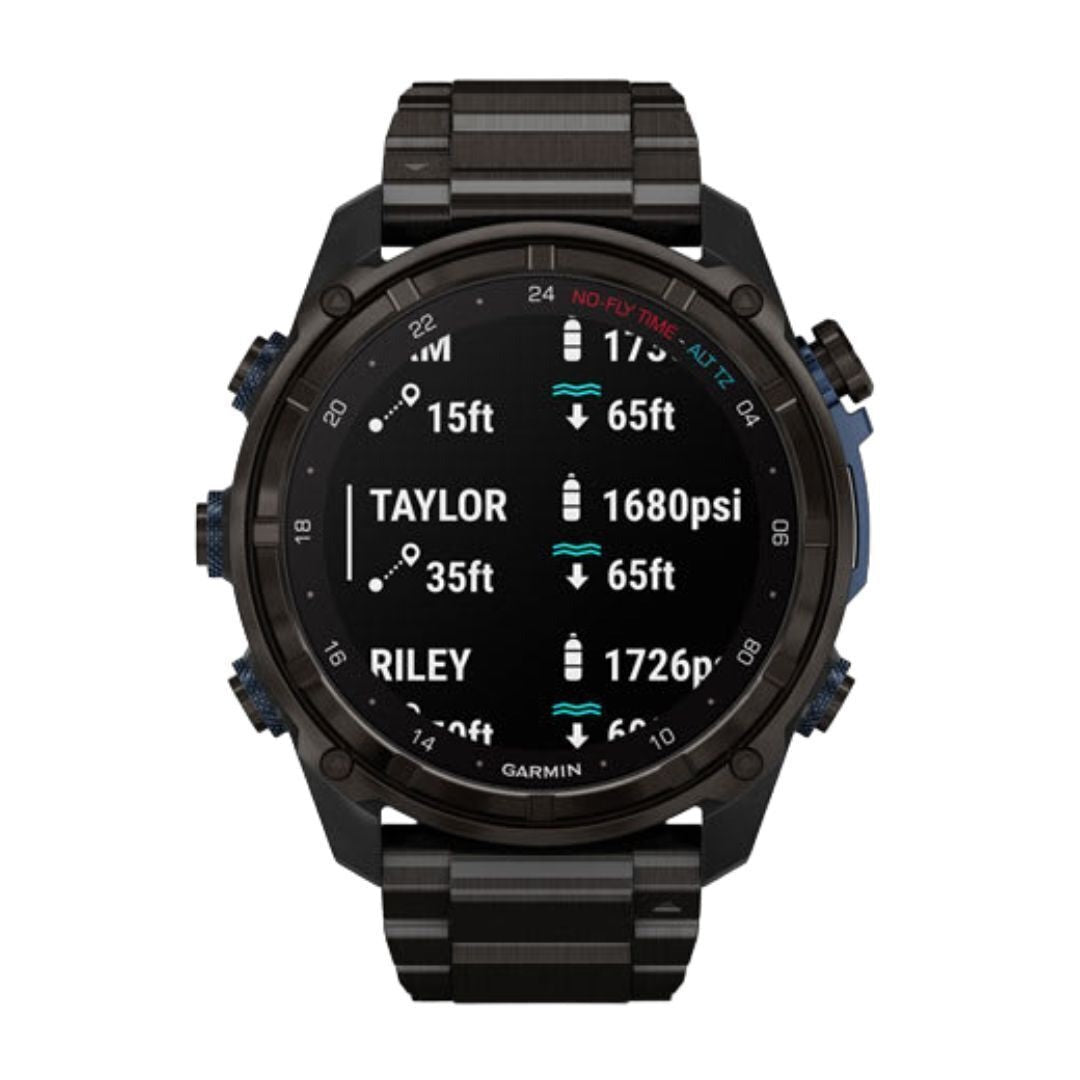 Garmin Descent Mk3i Watch Style-Dive Computer (Black, 51mm) with Transceiver