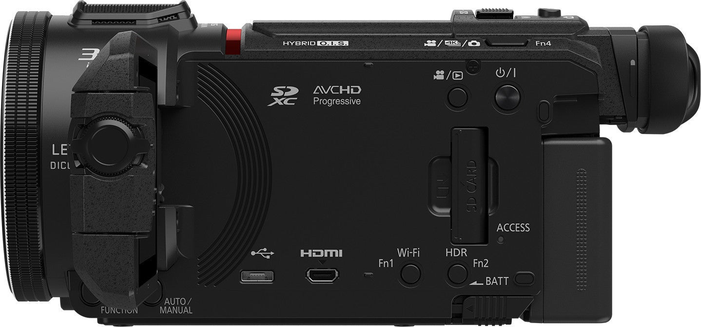 Panasonic HC-WXF1K 4K Ultra HD Cine Camcorder with 24x Zoom