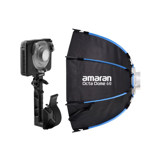 Amaran Ray 60c Full-Color RGB LED Video Light Bundle with Octa Dome 60 Softbox