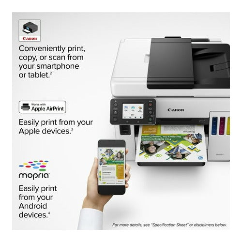 Canon Maxify GX7021 Wireless MegaTank All-In-One Color Printer