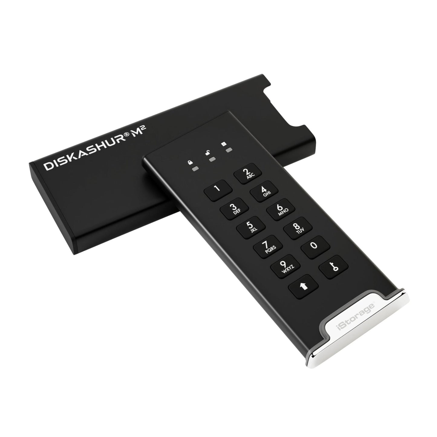 iStorage diskAshur M2 256-Bit 1TB Encrypted External SSD