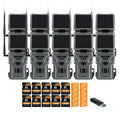 Spypoint FLEX-S DARK Cellular Night Vision Trail Camera (10 Pack) Bundle