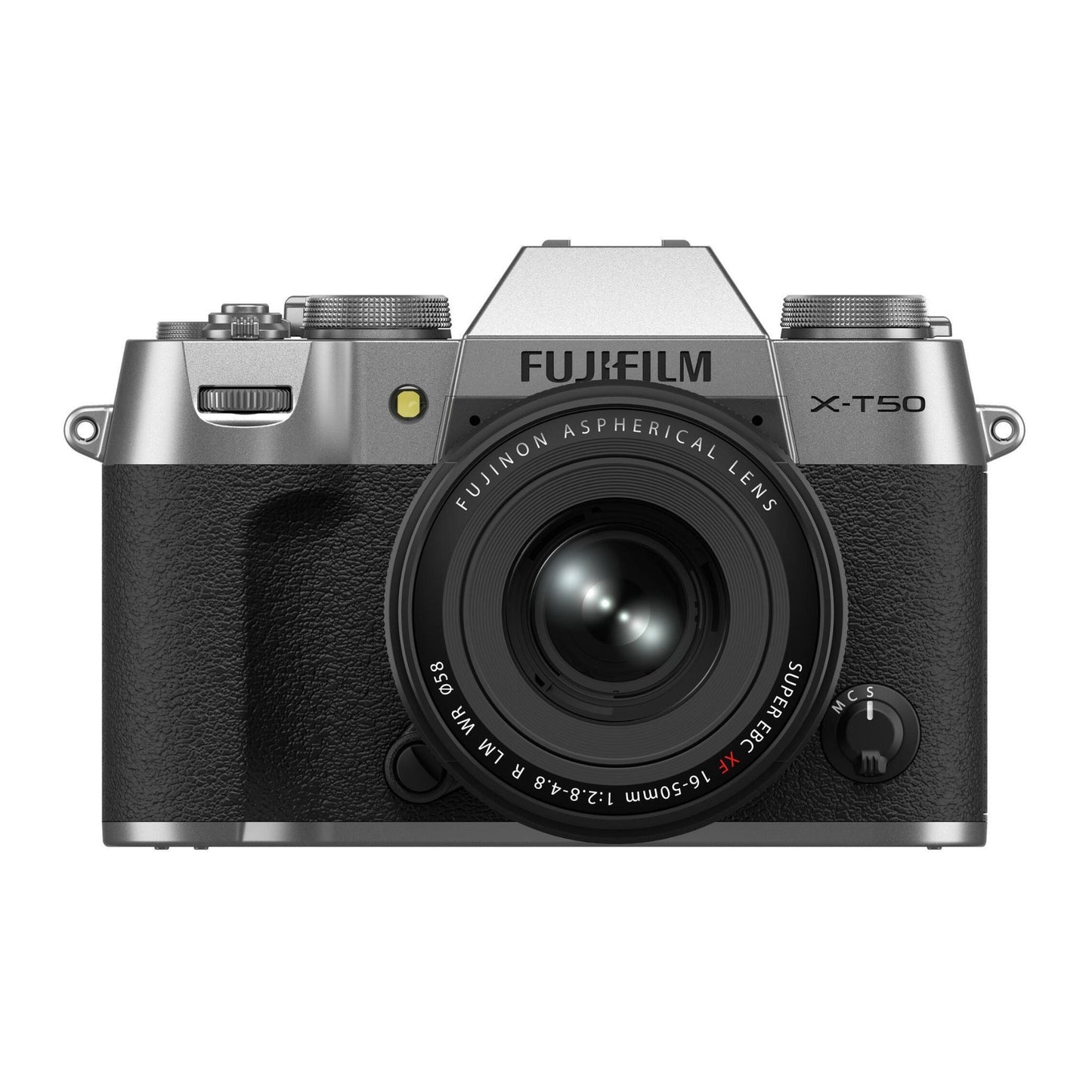Fujifilm X-T50 Mirrorless Camera (Silver) with XF 16-50mm f/2.8-4.8 Lens
