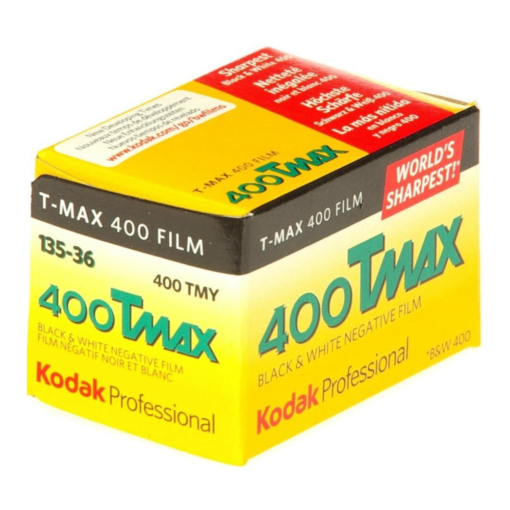 Kodak Professional T-Max 400 Black and White Negative Film (35mm Roll Film, 36 Exposures)
