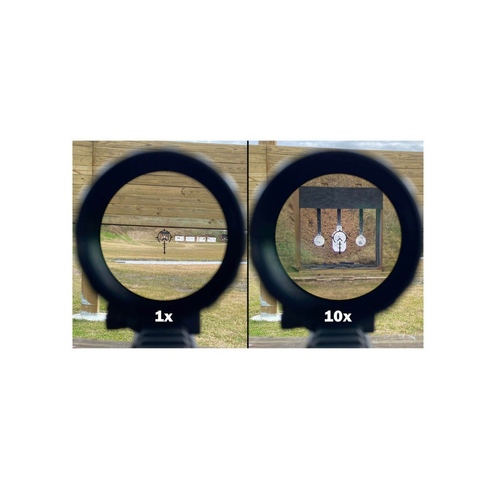 Gideon Optics (LPVO) 1x10 Second Focal Plane 556 BDC (Green Reticle)