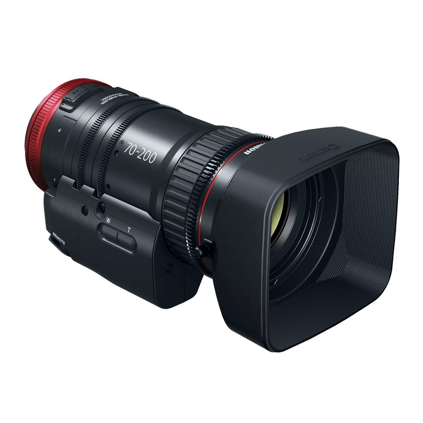 Canon Compact-Servo 70 to 200mm T4.4 EF Lens with 4K Optical Performance and 2.8x Zoom Magnification