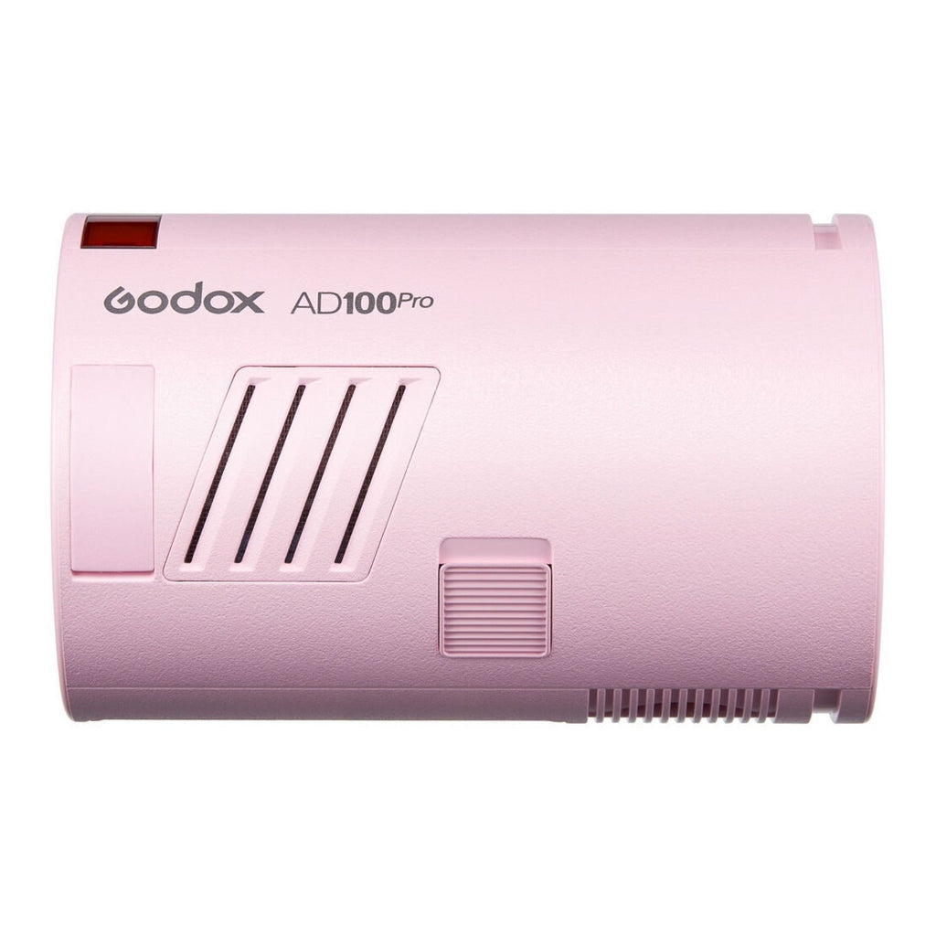 Godox AD100Pro Pocket Flash - 100Ws Speedlight with Wireless Control (Pink)