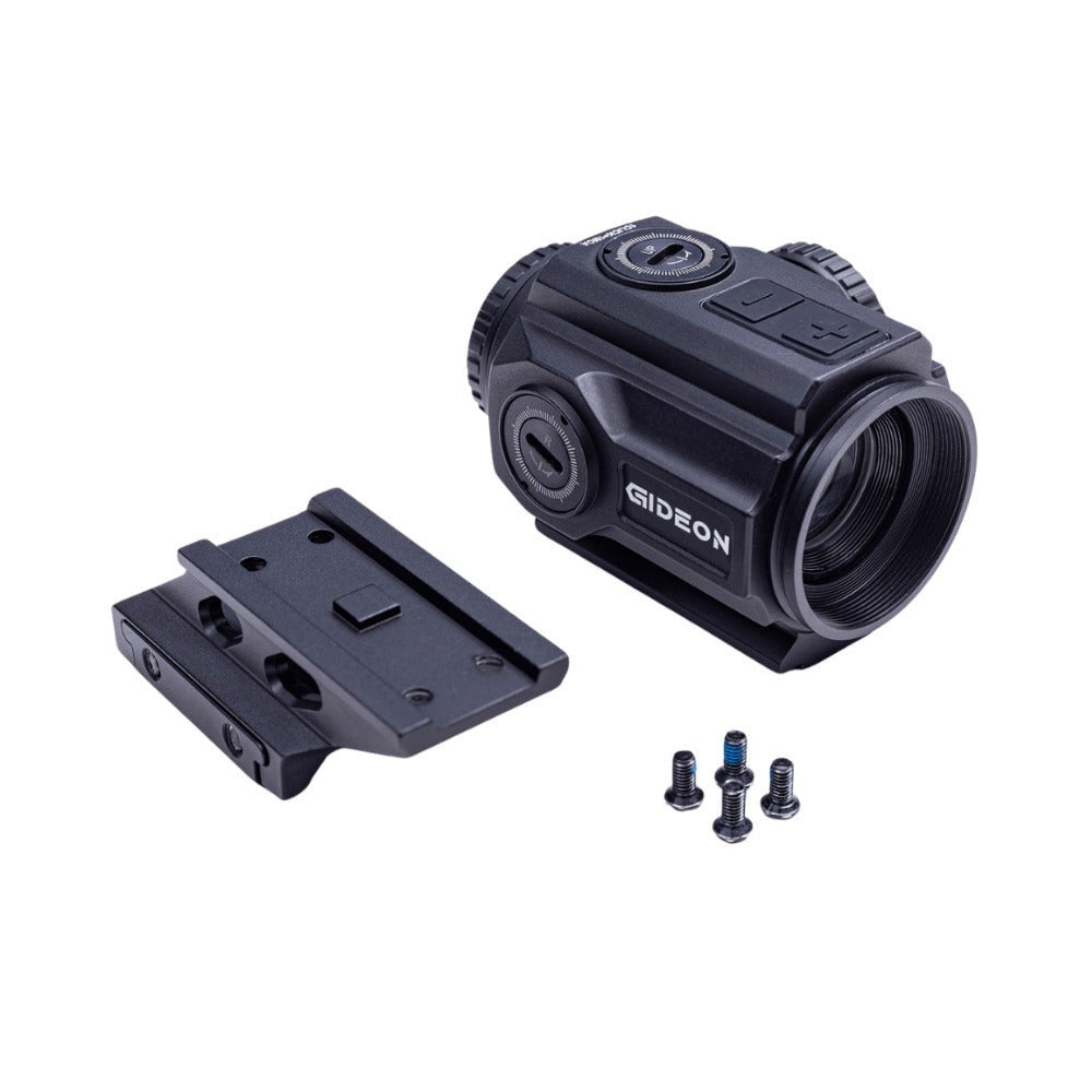 Gideon Optics Advocate 1x20mm Prism Scope with Etched Red Reticle