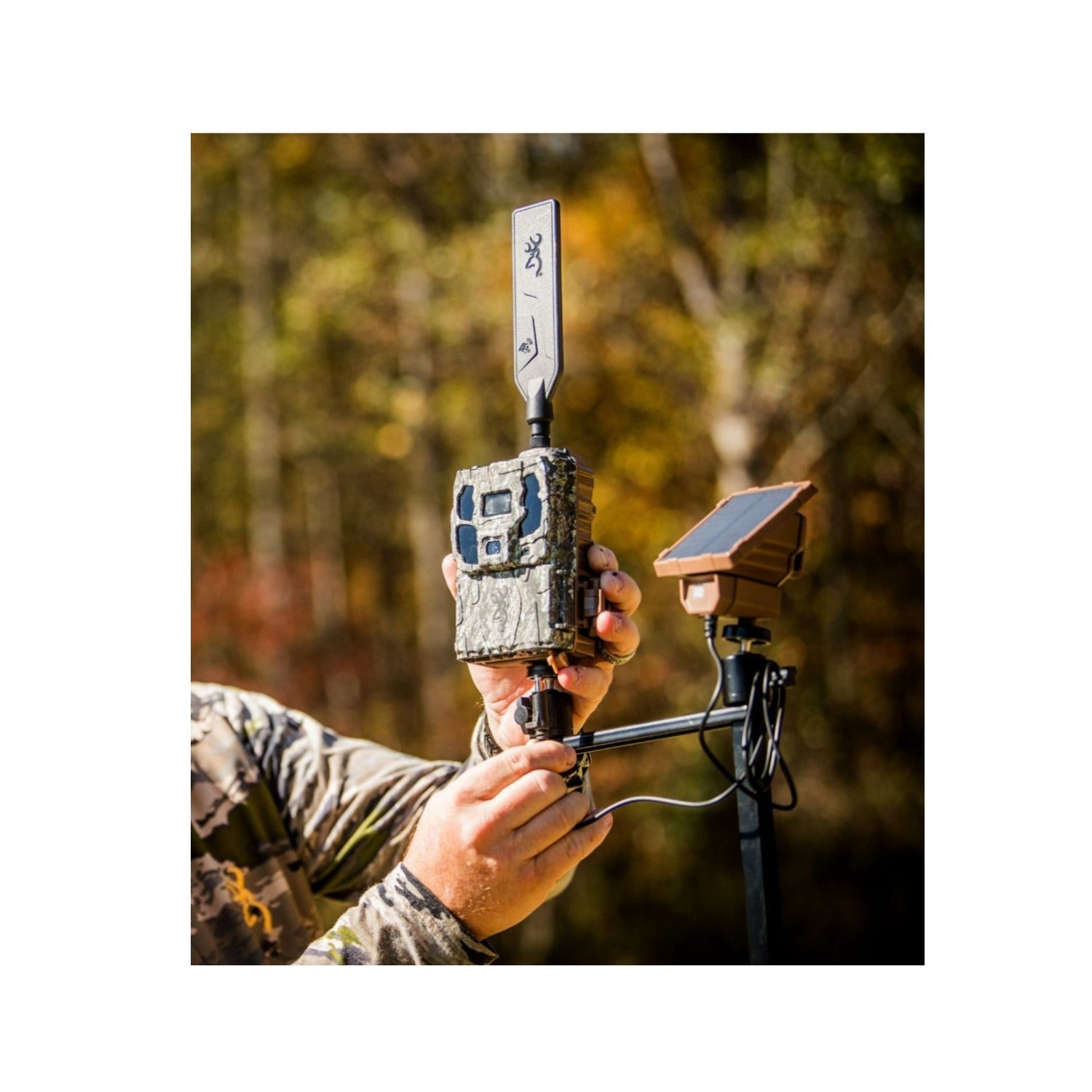 Browning Trail Cameras Universal Solar Camera Power Pack (6-Pack) with Card Reader Bundle