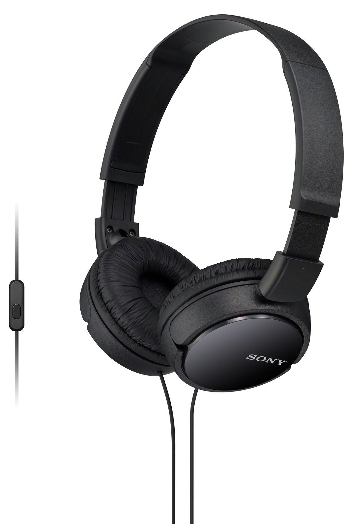 Sony MDRZX110AP ZX Series Extra Bass Smartphone Headset with Mic (Black)