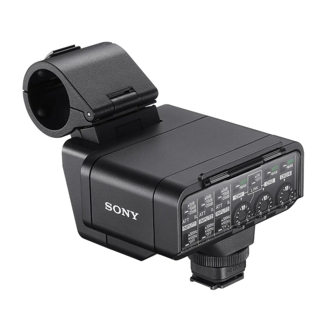 Sony XLRA4 Digital XLR Adaptor Kit with 32bit Float and 96 kHz Sampling for Sony Alpha Cameras