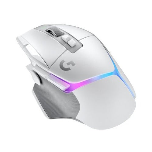 Logitech G502 X Plus Wireless Gaming Mouse (White) Bundle