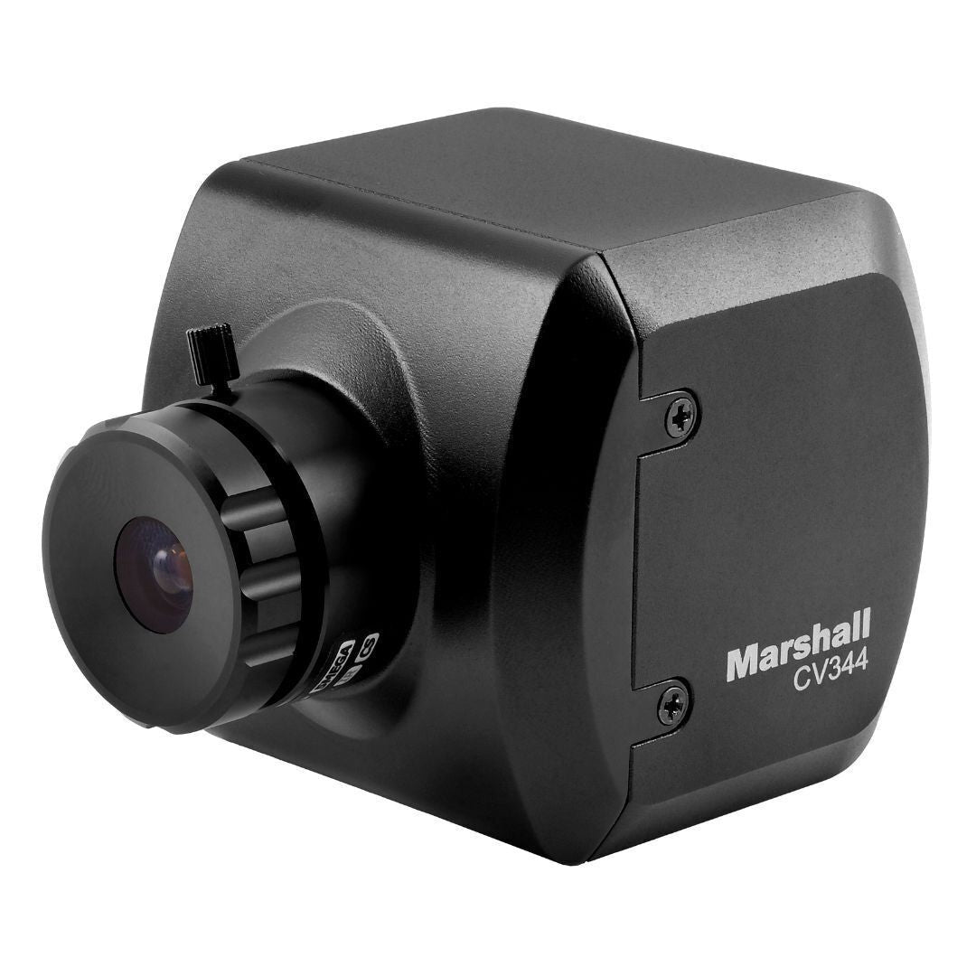 Marshall CV344 Compact Full-HD Miniature Camera Body Only with 3G and HDSDI Output, and 2.5MP Sensor