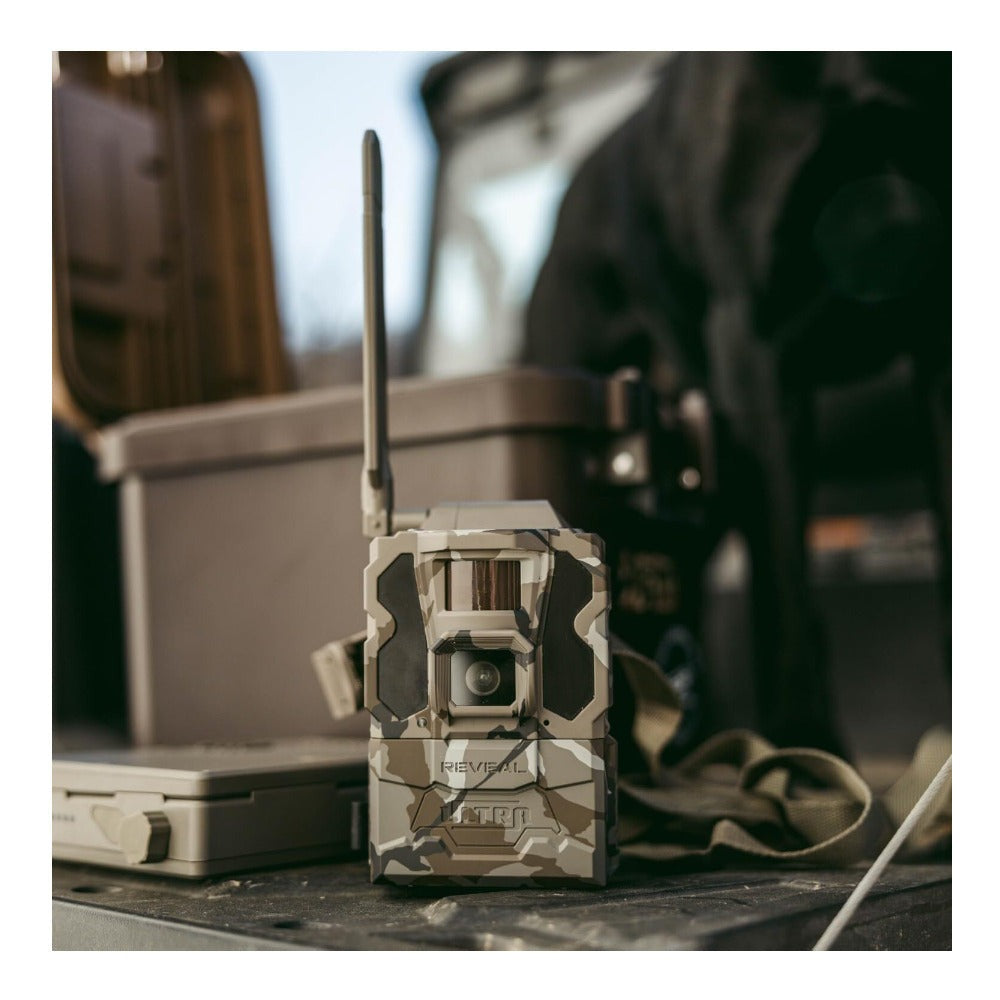 Tactacam Reveal Ultra Cellular Trail Camera 4K Photos with Video, GPS, and LTE