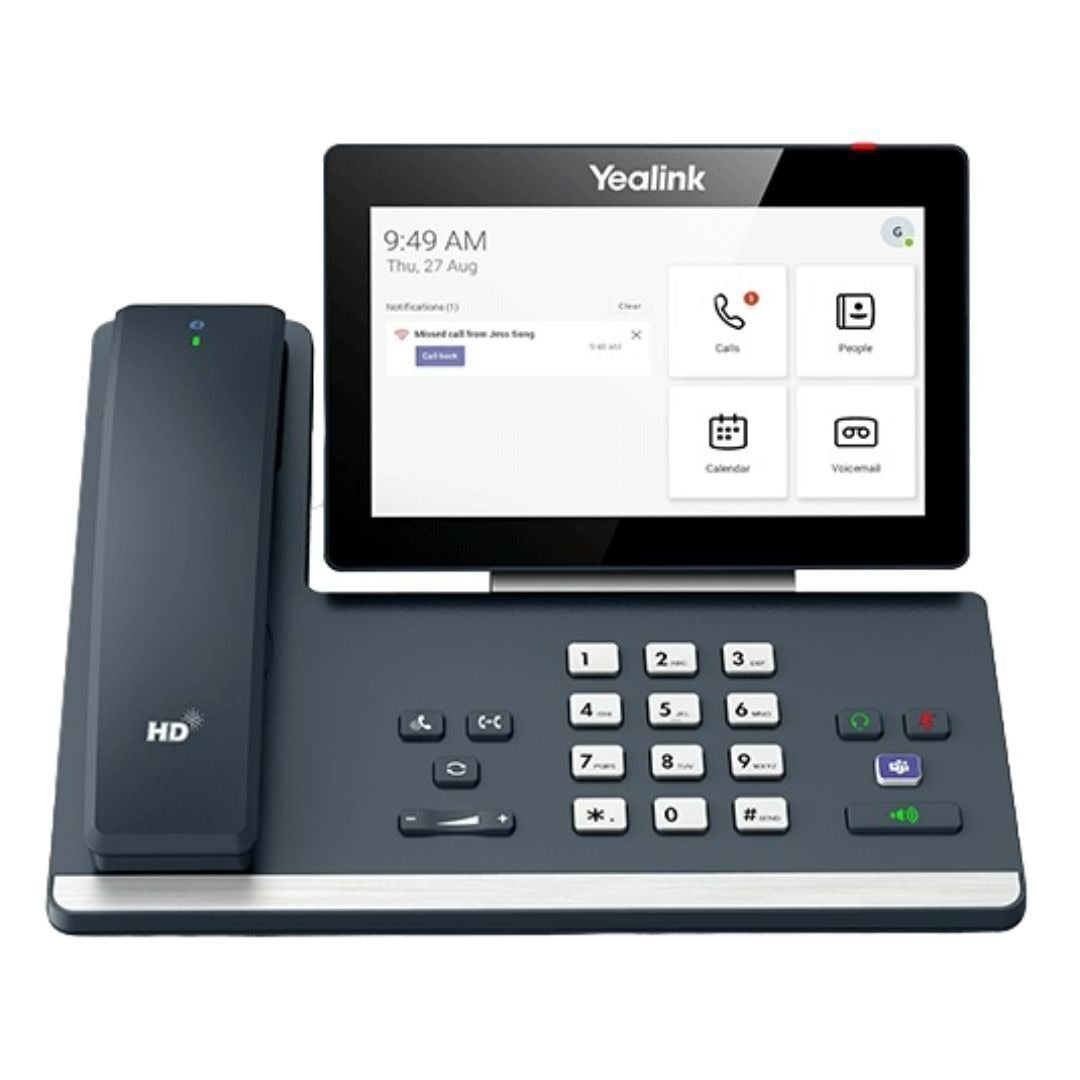 Yealink MP58 Microsoft Teams IP Phone with 7-Inch Touch Screen and Built-In Bluetooth (Classic Gray)
