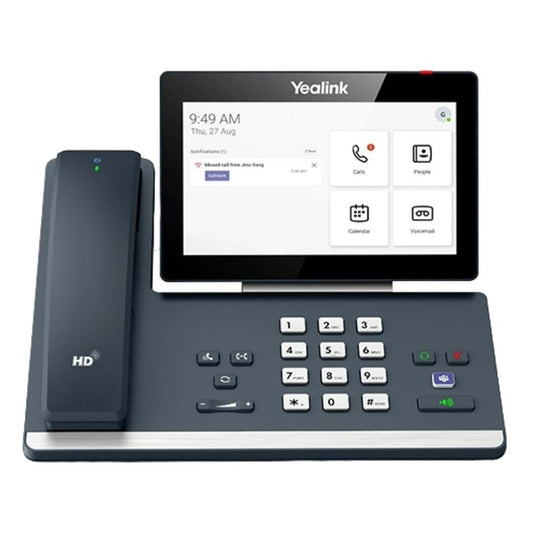 Yealink MP58 Microsoft Teams IP Phone with 7-Inch Touch Screen and Built-In Bluetooth (Classic Gray)