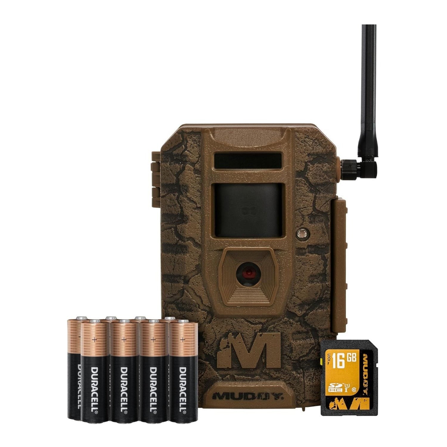 Muddy Outdoors Mitigator 3.0 Combo Cellular Trail Camera with Accessories Bundle