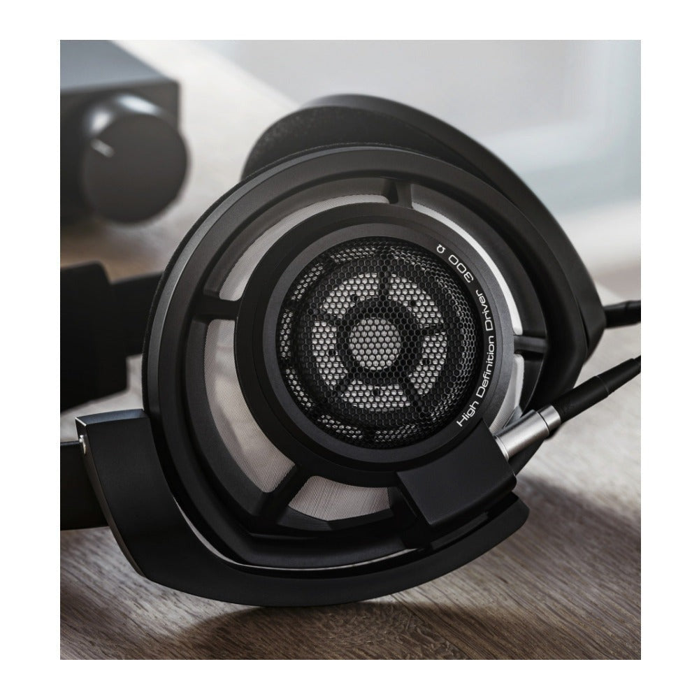 Sennheiser HD 800 S Dynamic Ergonomic Open-Back Stereo Headphone with 56mm Ring Radiator (Black)
