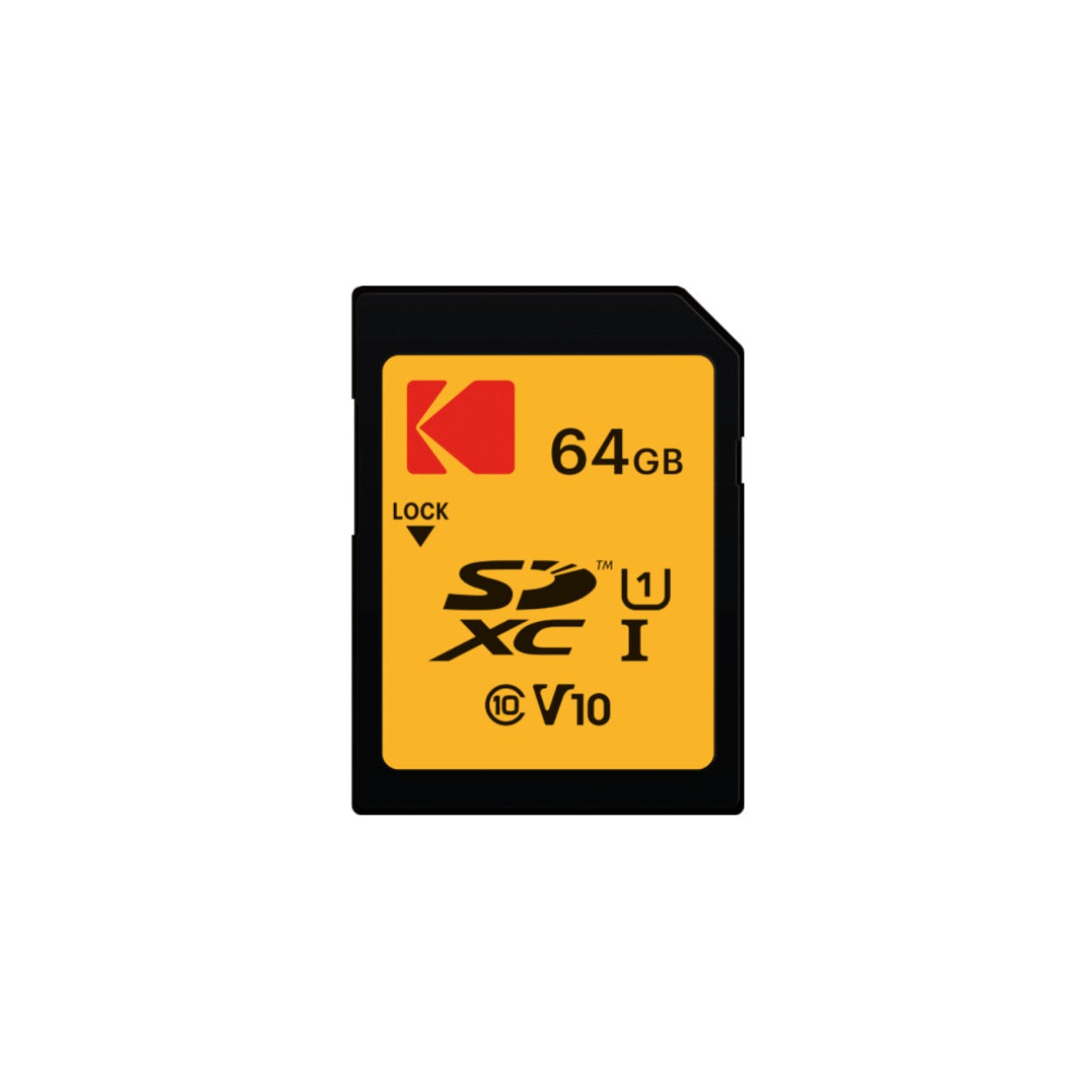 Kodak 64GB SD Class 10 UHS-I U1 V10 Full HD Memory Card with Reader Bundle