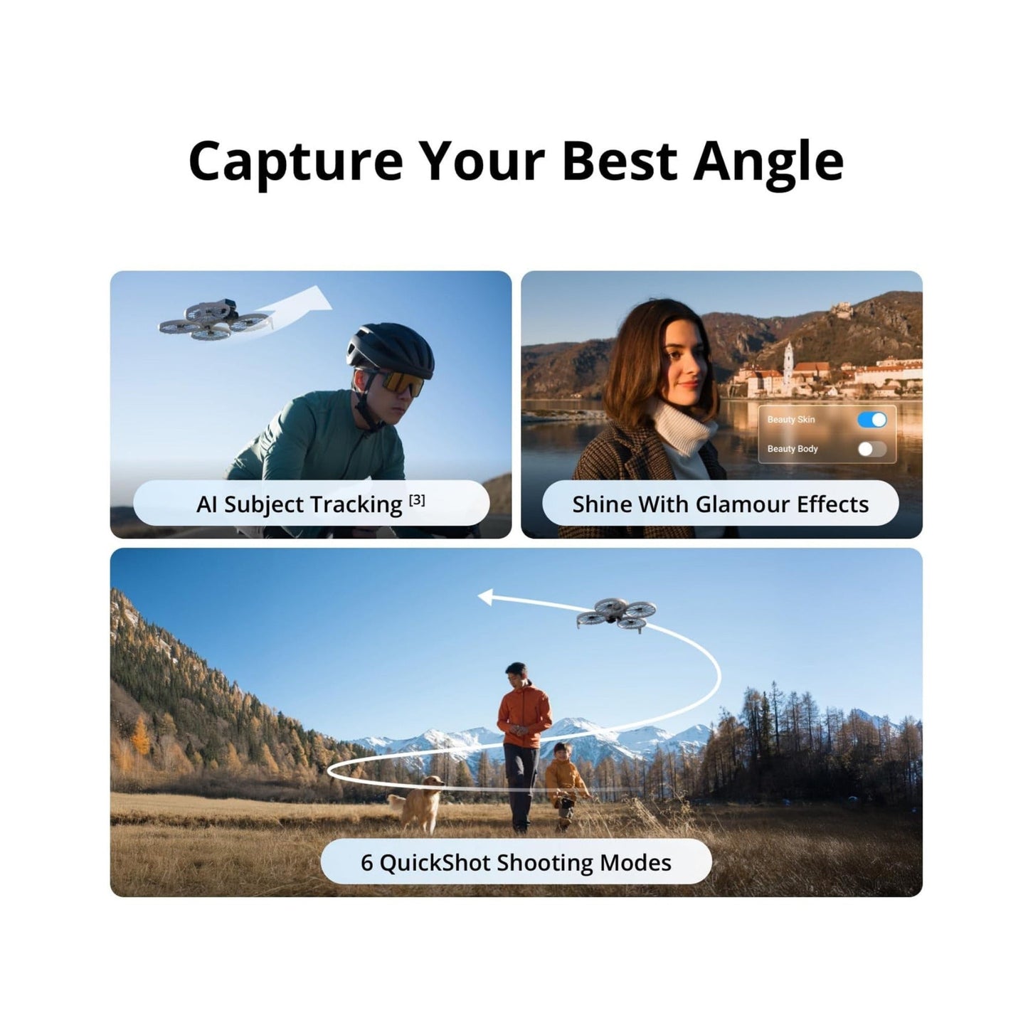 DJI Flip (GL) with 128GB SD Card Bundle