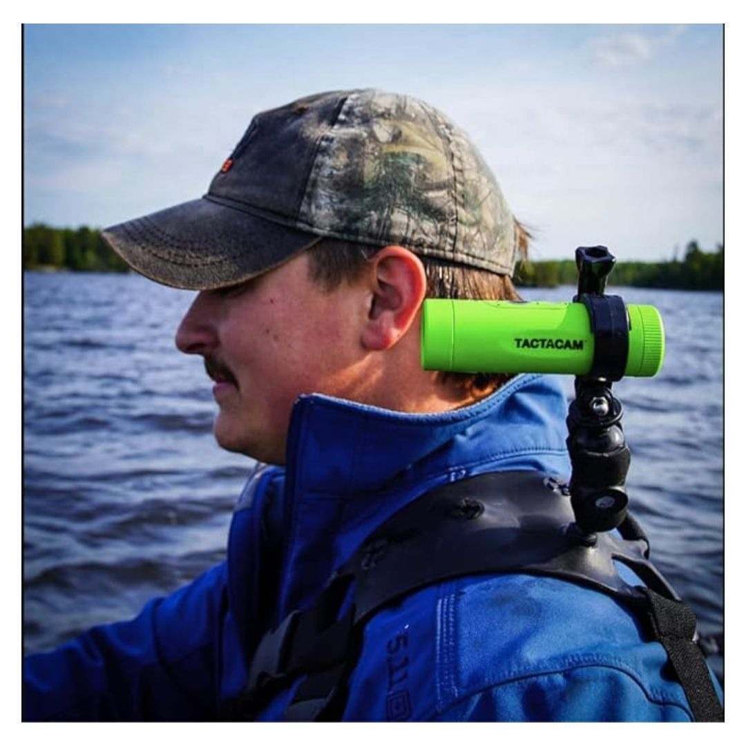 Tactacam Shoulder Mount with Adjustable Straps and Clips for Easy Adjustment and Removal
