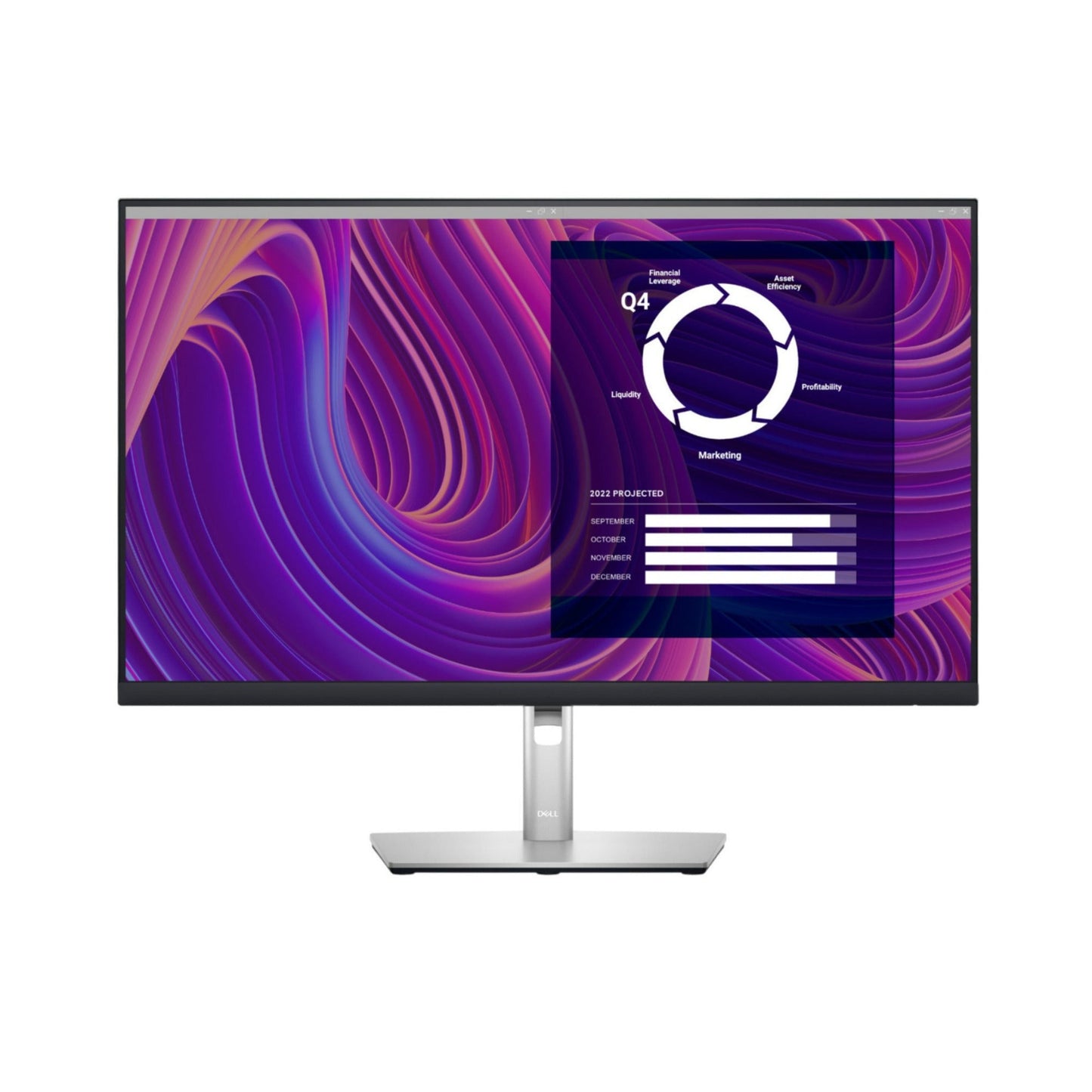 Dell P2723D 27-Inch Monitor (Black) with Docking Station, HDMI Cable (3 Items)