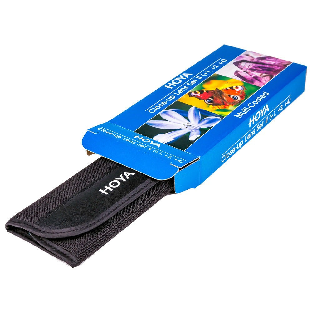 Hoya HMC 67mm Close-Up Plus 1, Plus 2 and Plus 4 Diopters Filter Set II for Close-Up Photography