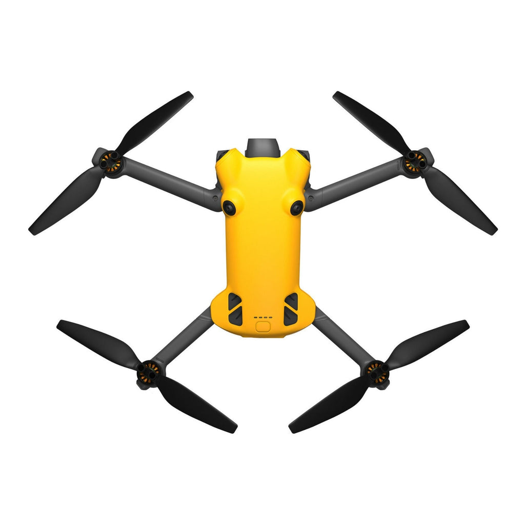 SKYROVER X1 Drone Fly More Combo - 4K/60fps HDR Camera, 48MP 3-Axis with Screen Controller (Yellow)