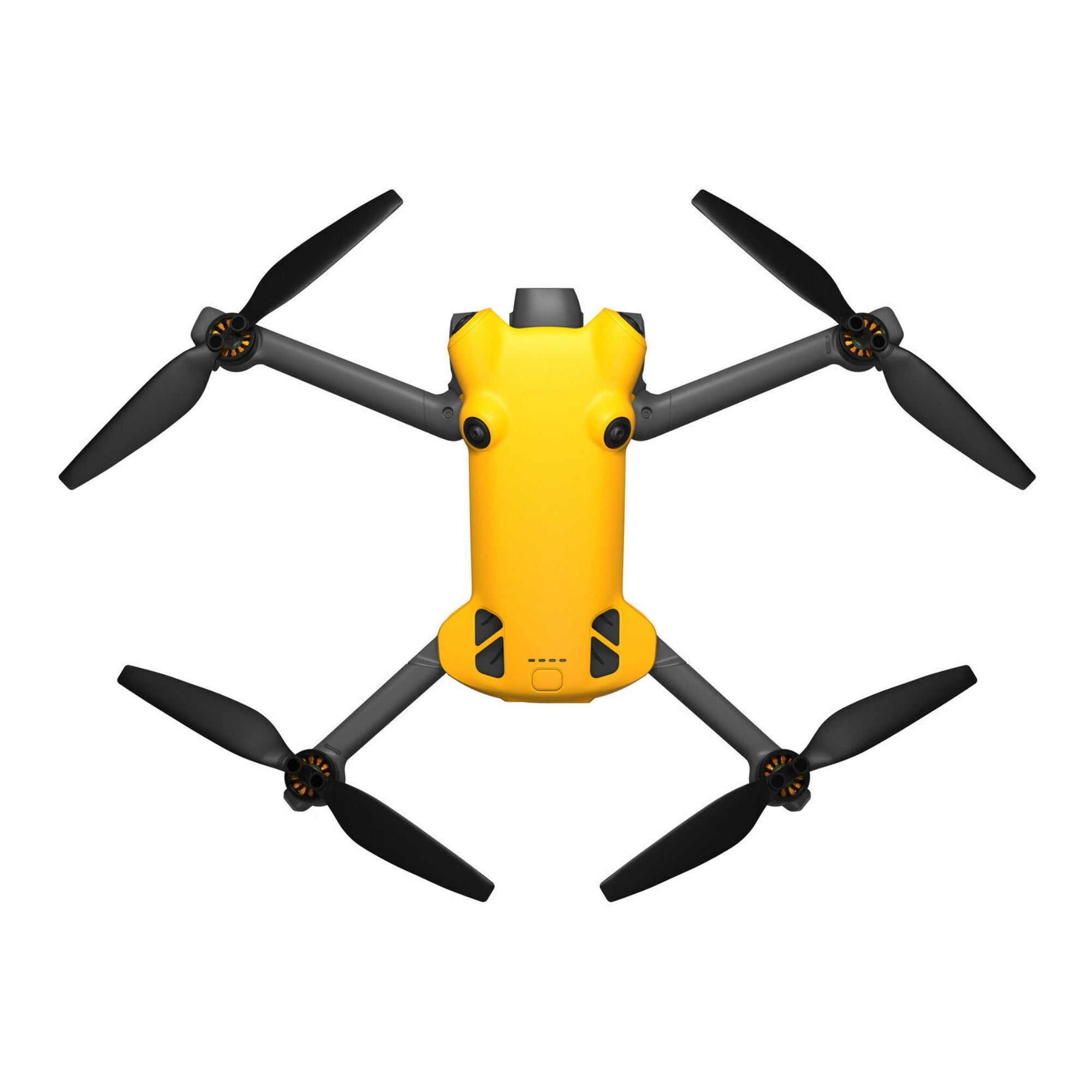 SKYROVER X1 Drone Fly More Combo - 4K/60fps HDR Camera, 48MP 3-Axis with Screen Controller (Yellow)