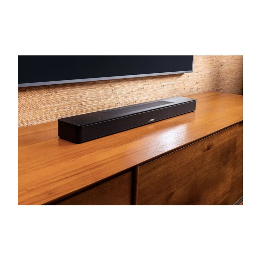 Bose Smart Dolby Atmos Soundbar with A.I. Dialogue Mode for TV, Music, Gaming (Black)