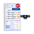 Cozyla Calendar Plus Gen 2 24-Inch LCD FamilyCalendar (White) Bundle