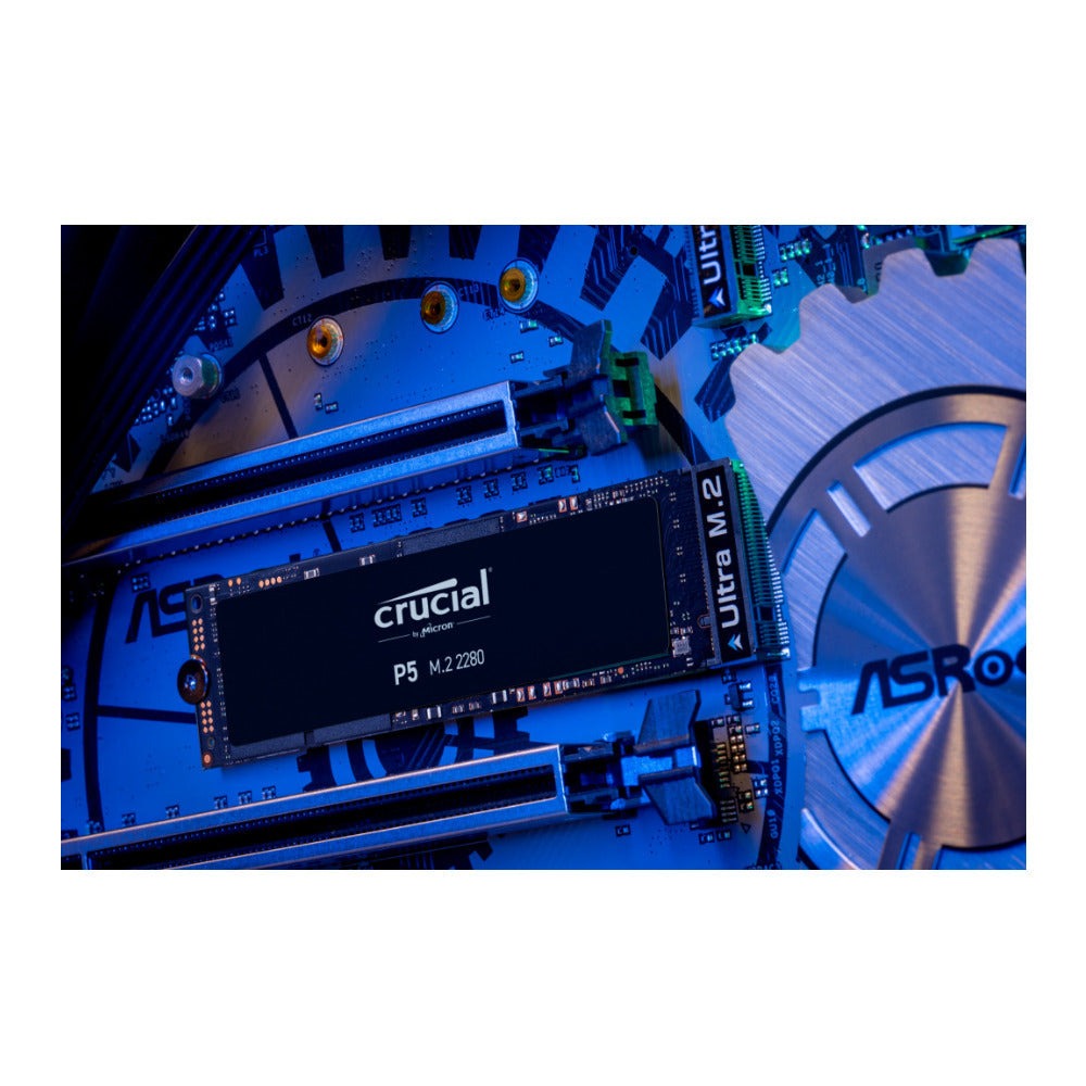 Crucial P5 500GB 3D NAND NVMe M.2 SSD