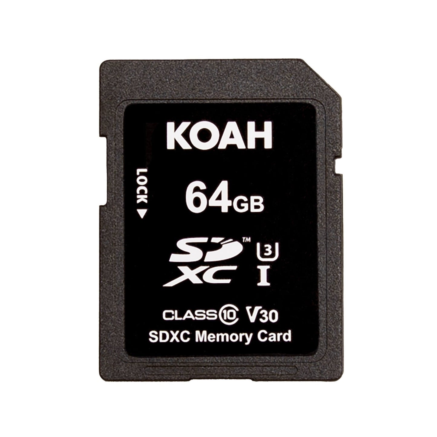 Koah Ultimate 64GB SDHC Memory Card Class10 U3 V30 UHS-I High-Speed Storage