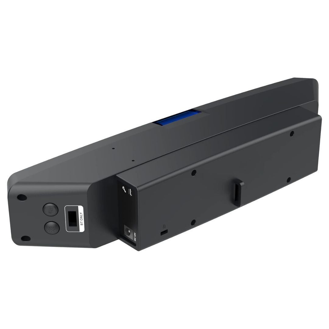 AVer VB130 4K Video Collaboration Bar with Adjustable 5-Level Fill Lighting (Black and White)