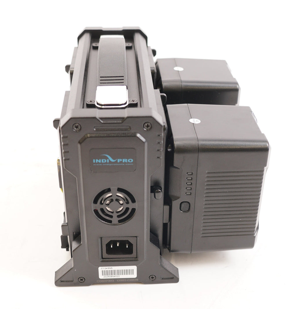 IndiPRO Tools Micro-Series 26V 265Wh Battery and Quad Charger Kit (V-Mount) (Used)