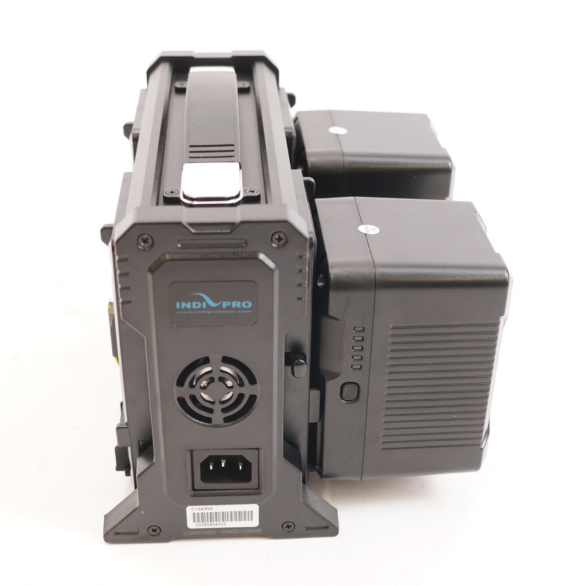IndiPRO Tools Micro-Series 26V 265Wh Battery and Quad Charger Kit (V-Mount) (Used)