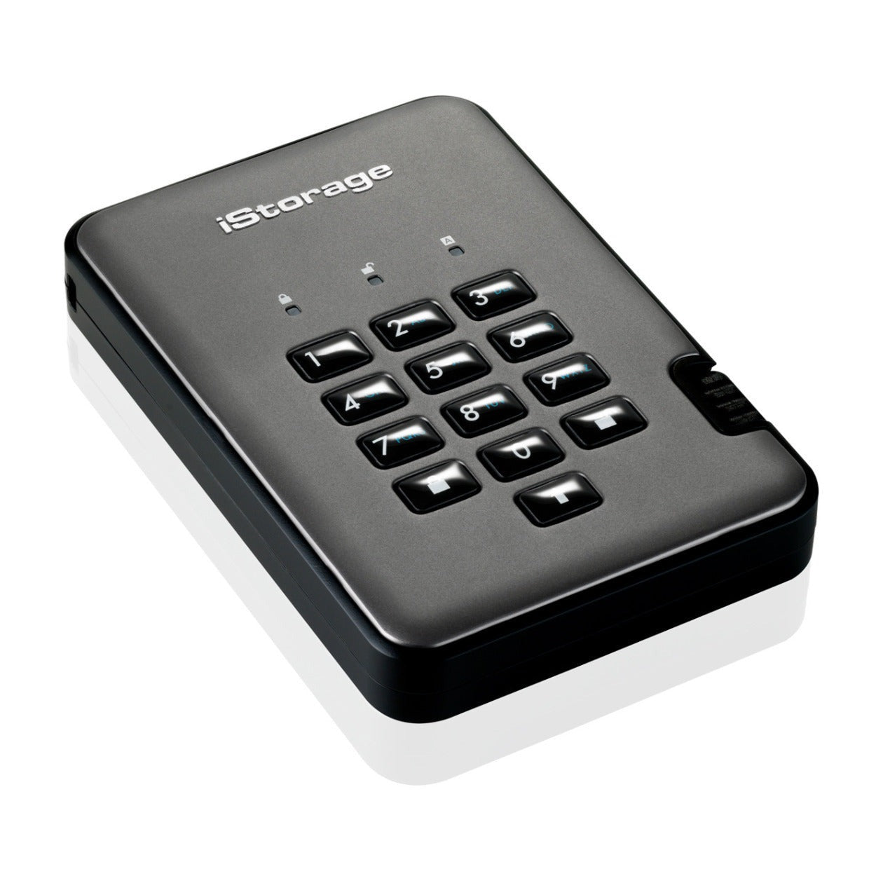 iStorage diskAshur PRO2 USB 3.1 1TB Encrypted Portable SSD