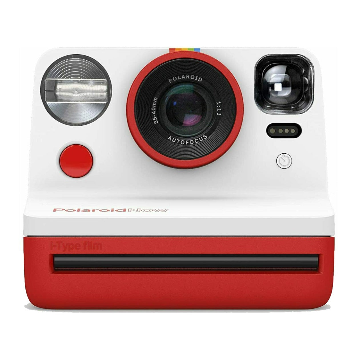 Polaroid Originals Now Viewfinder i-Type Instant Camera (Red) Bundle with Film