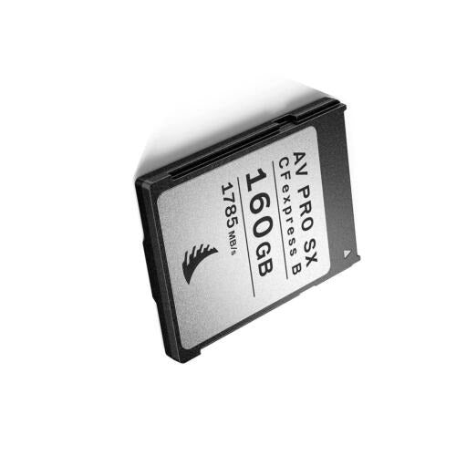 Angelbird AV PRO CFexpress 2.0 Type B SX 160 GB 1785 MB/s Read and 1600 MB/s Write Speed Memory Card