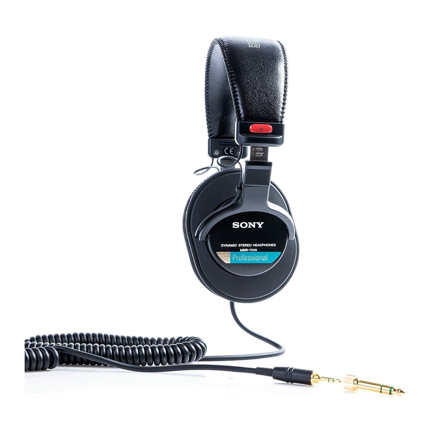 Sony MDR7506 Folding Professional Closed Ear Headphones with Stereo Headphone Amplifier Bundle