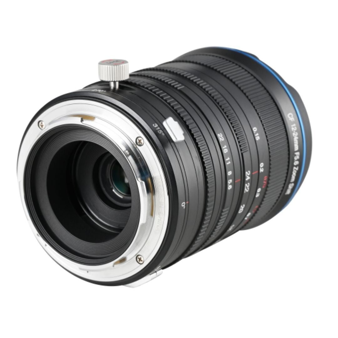 Laowa 12-24mm APS-C F5.6 Wide Angle Zoom Shift CF Lens with Distortion Control (Black, Fuji X Mount)