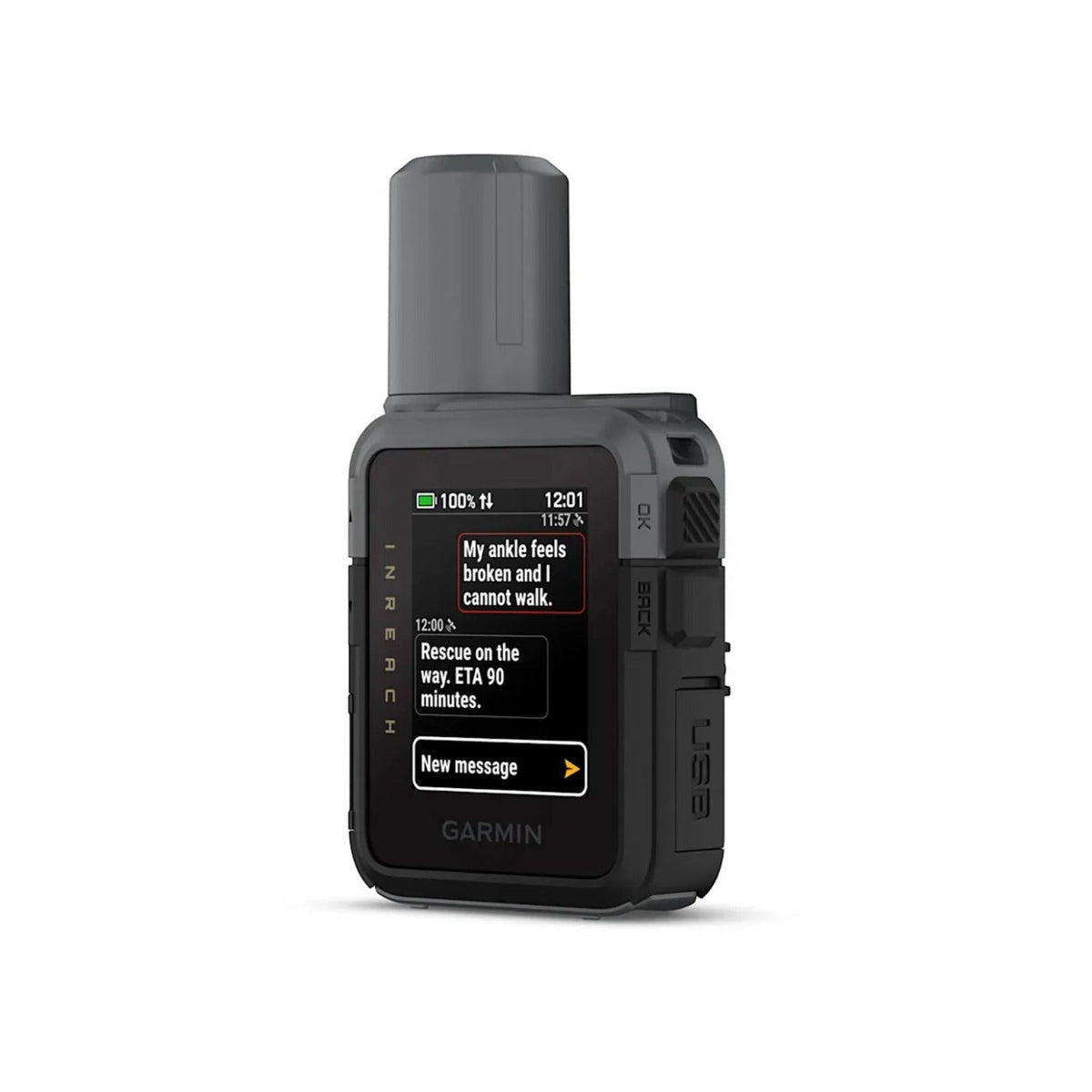 Garmin inReach Mini 3 Compact SOS Satellite Communicator with Nano Hard Case