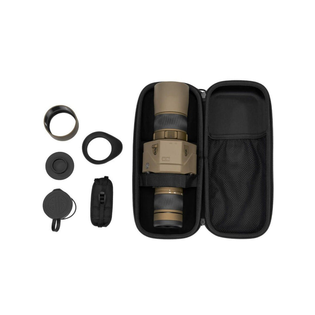 Sig Sauer OSCAR6 HDX PRO OIS 16-32x60mm Spotting Scope with Image Stabilization (Flat Dark Earth)