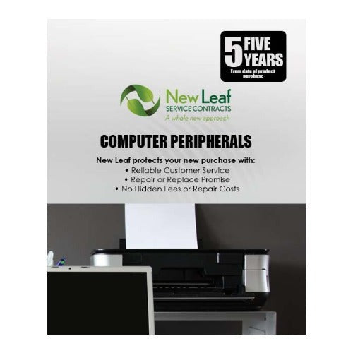 New Leaf 5-Year Computer Peripherals Service Plan for Products Retailing Under $750