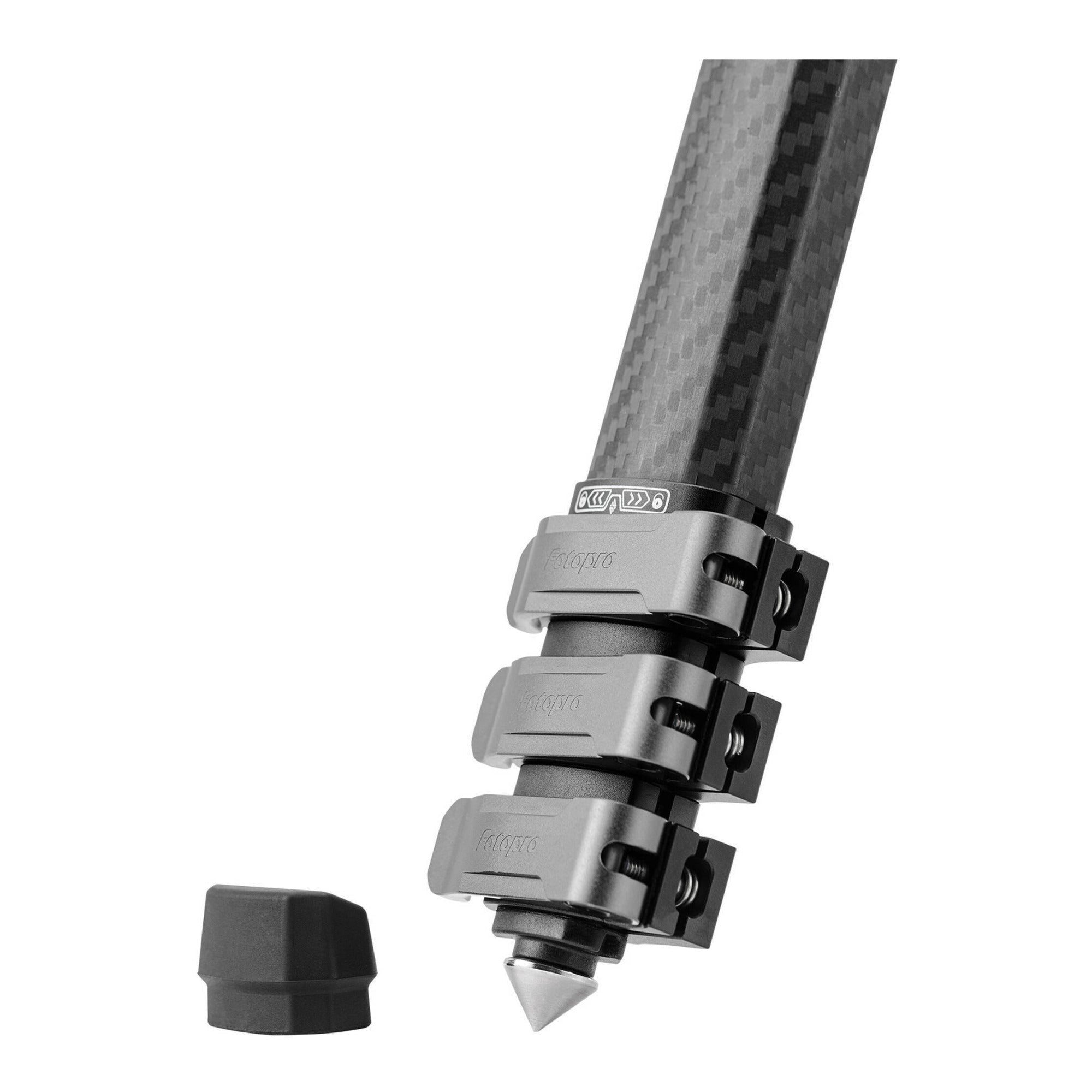 Fotopro Pantour Origin Travel Tripod with Dual Panoramic Ball Head (Black)