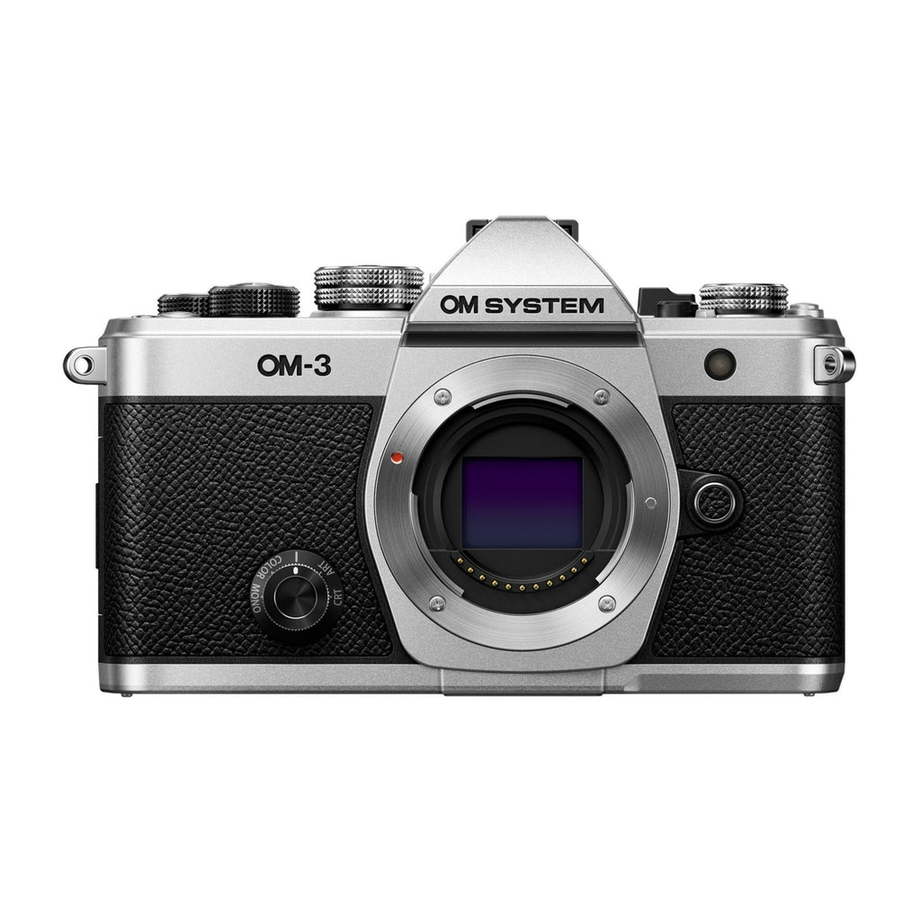 OM SYSTEM OM-3 Mirrorless Camera with Accessories Bundle